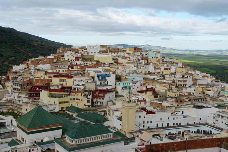 moulay idriss from viewpoint