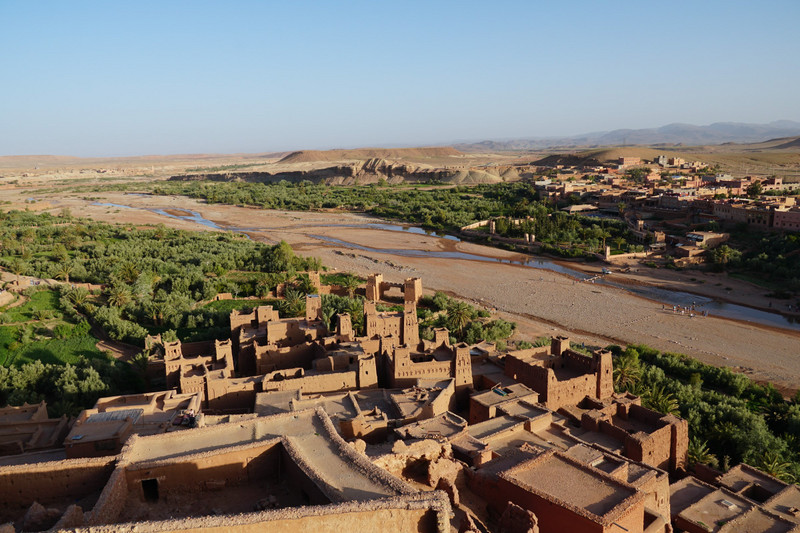 ait benhaddou and the new town