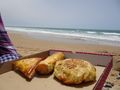 briouats on agadir beach