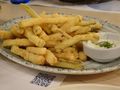 zucchini/courgette chips