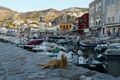 hydra town habour