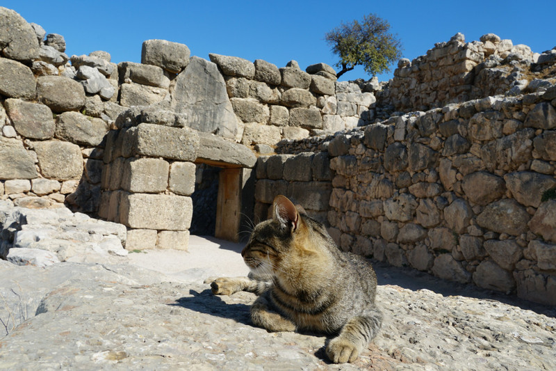 mycenae ruins - lion gate