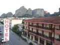 view of meteora from our balcony