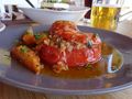 baked tomatoes stuffed with herbed rice