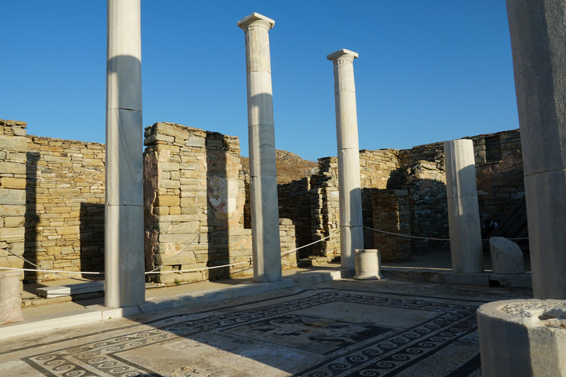 ancient delos - house of dionysius