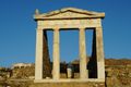 ancient delos - temple of isis
