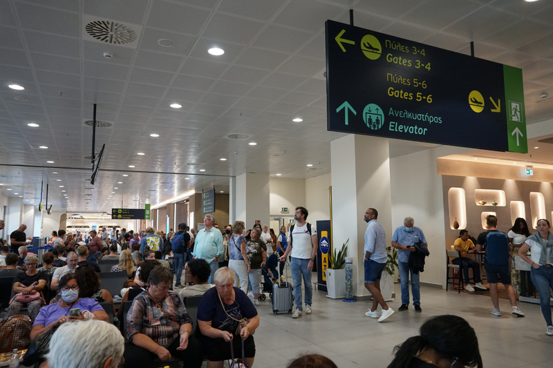 santorini airport