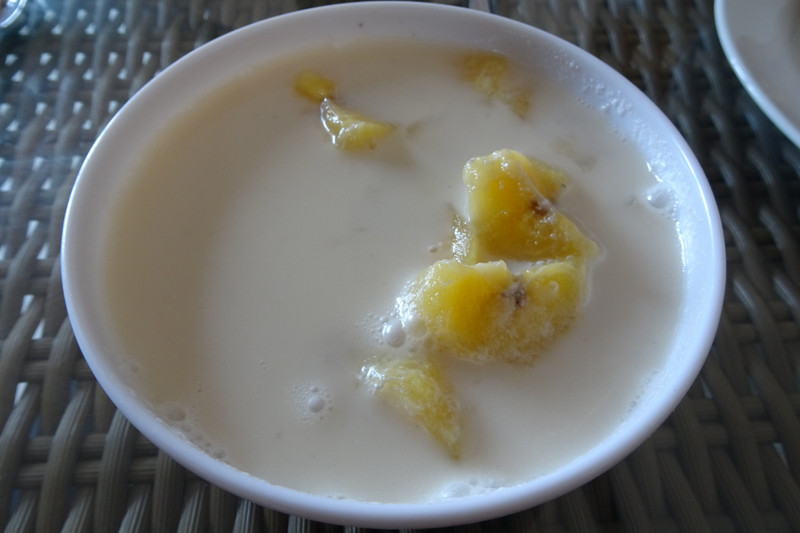 banana coconut soup