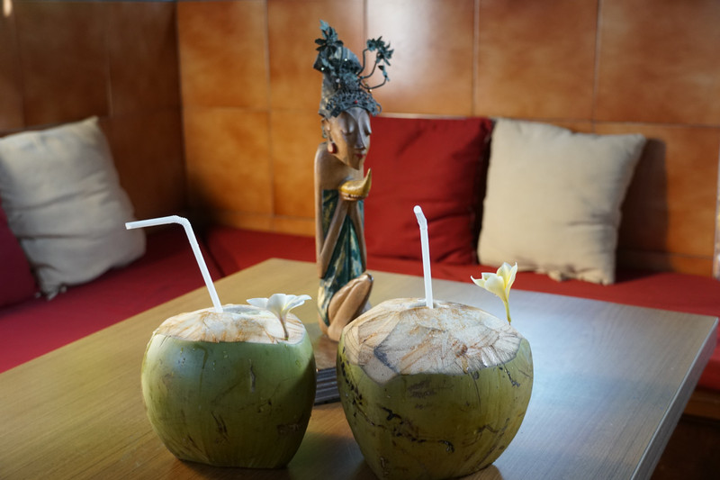 welcome drinks at puri padi hotel
