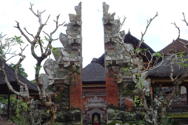 temples on the streets of ubud