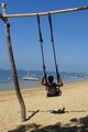 sanur beach swing
