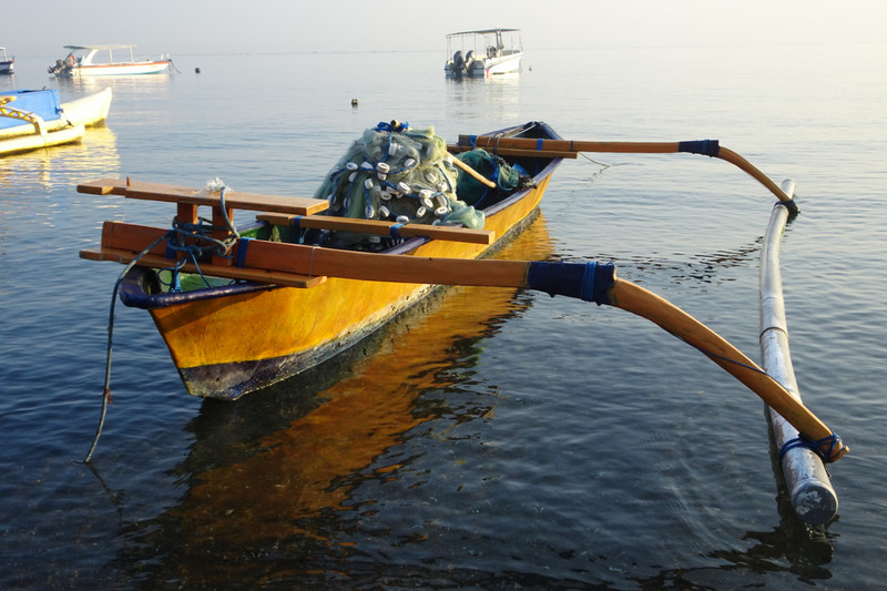 pemuteran  - traditional fishing boats