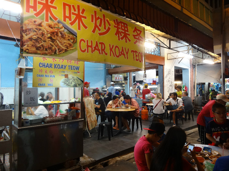 char kway teow night stall