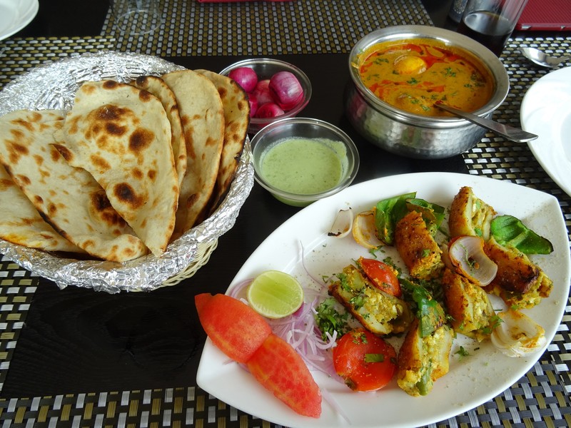 delhi - hotel gulnar lunch