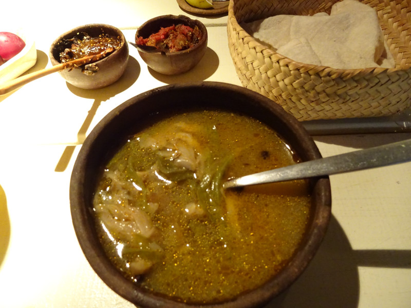 bosforo next door - nopales soup