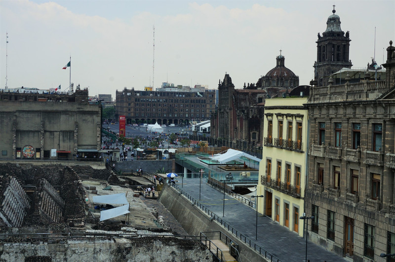 templo mayor and the zocalo