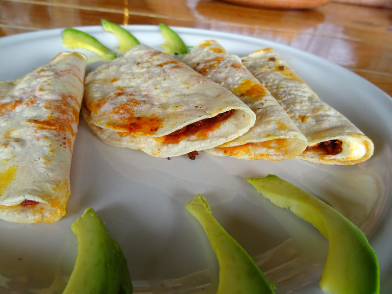 quesadillas with chorizo