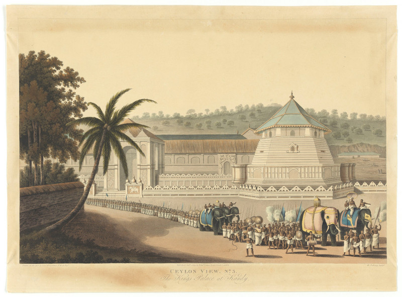 Kings Palace at Kandy (1819)