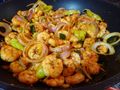coconut plantation lunch - chilaw prawn curry