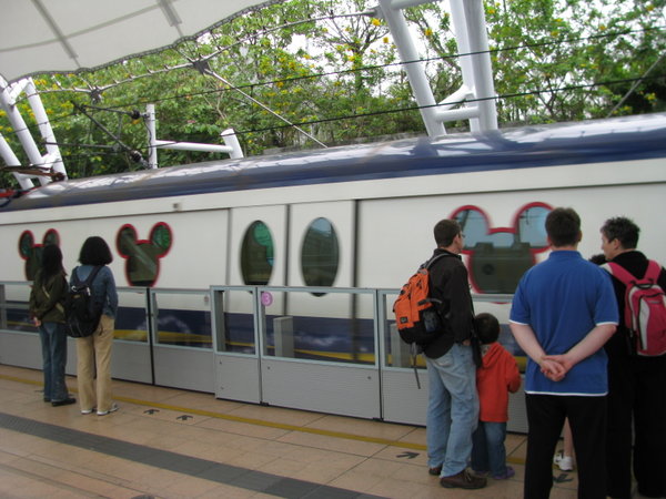 Train for Hong Kong Disneyland