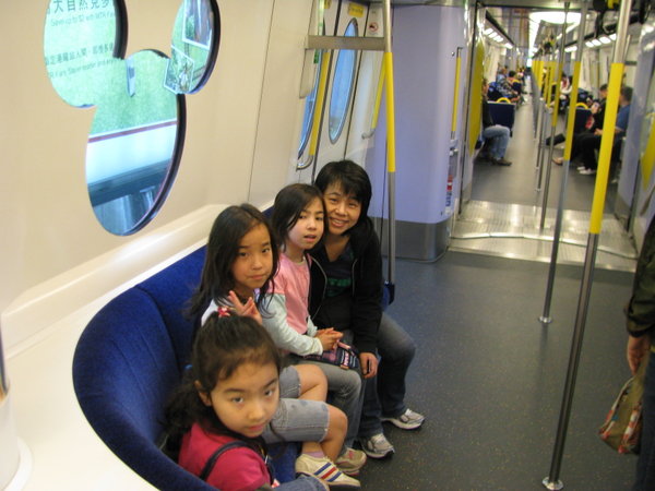 Train for Hong Kong Disneyland