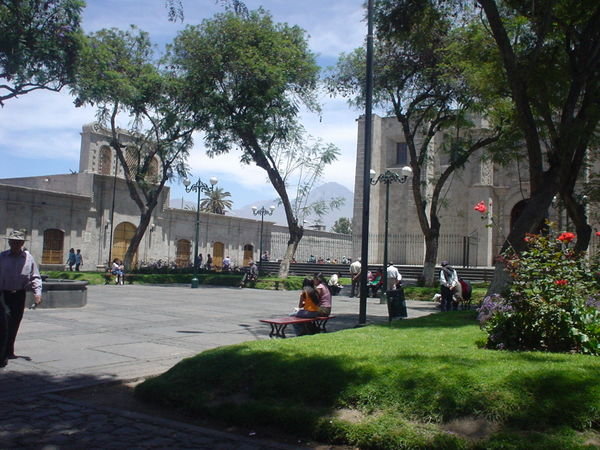 arequipa plaza san francisco