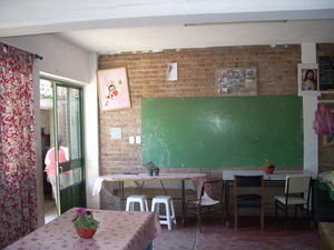 cafeteria and schoolroom 1