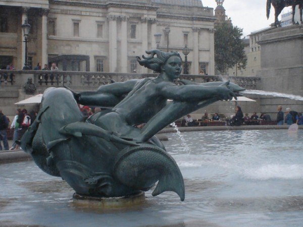 Fountains at Trafalgar Square