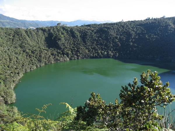The lake that started the legend of El Dorado
