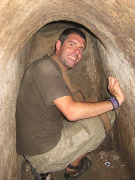 Matt Inside the Tunnels