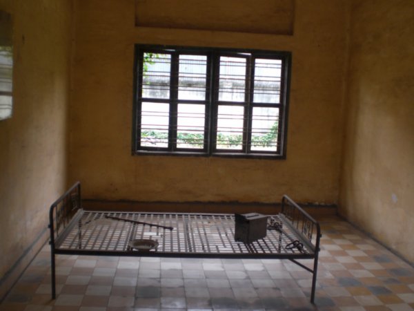 Former Classroom at Tuol Sleng