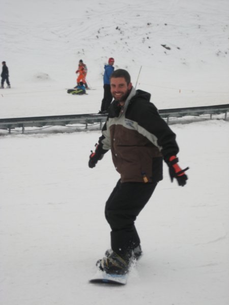 Matt Snowboarding