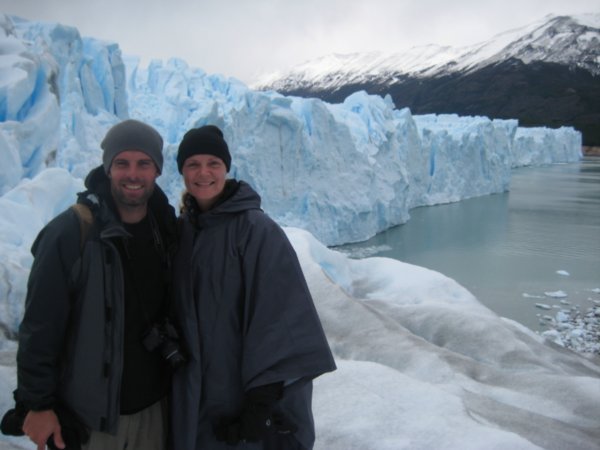 Us by the Glacier