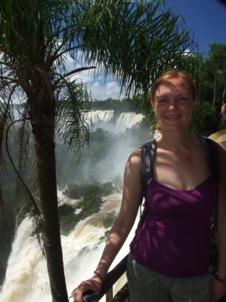On the Argentinian Side of Iguazu Falls