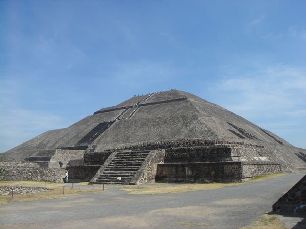 Tempel van de zon in Teotihuacán