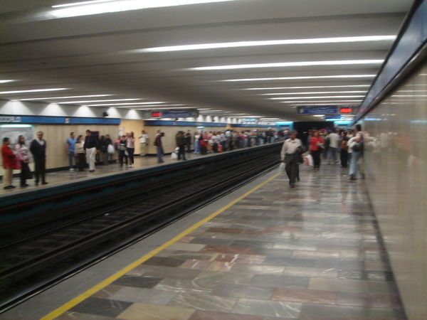 Typisch Mexicaans metrostation