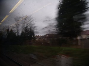 View from a train
