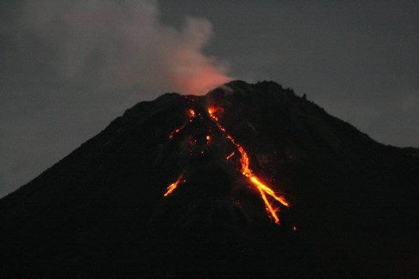 Arenal Volcano by Night