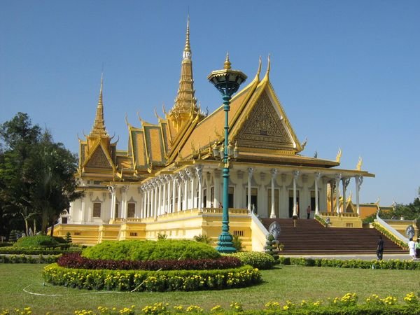 Royal palace in Phnom Penh