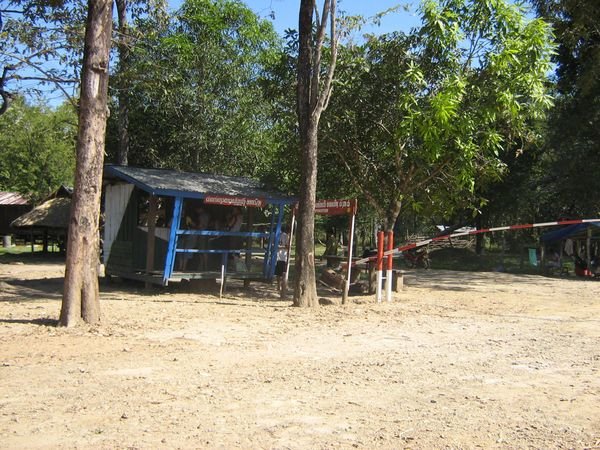 Office of Laos at the border