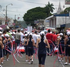 San Ramon Costa Rica Independence Day Parade