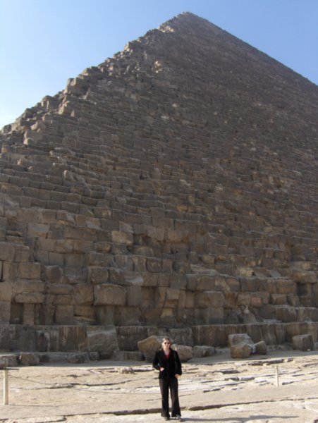 Me under the pyramids