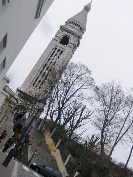 Climbing to Montmartre