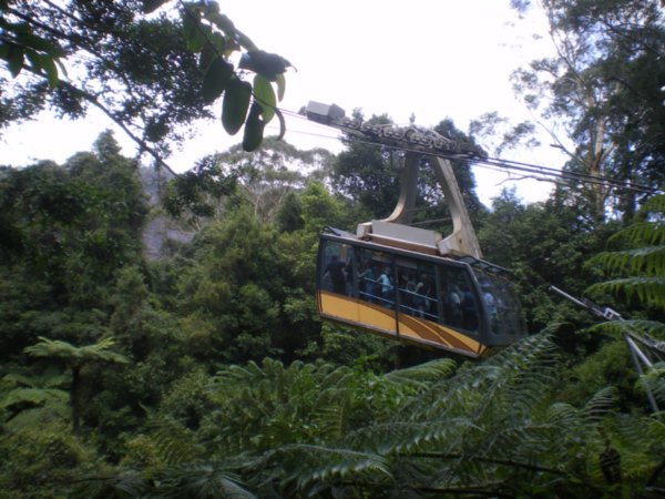 the cable car itself!