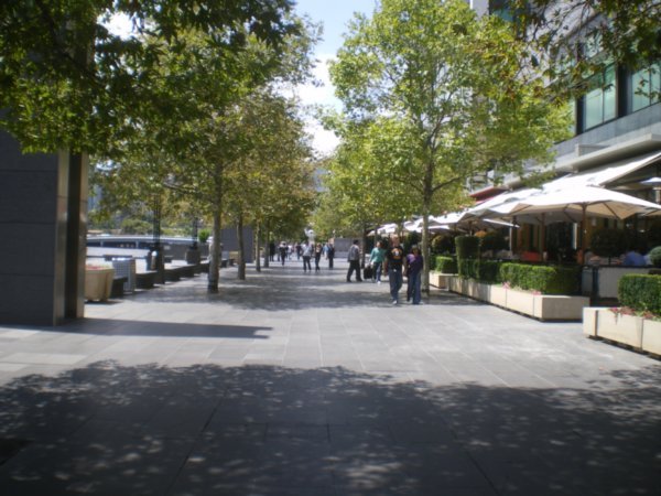 Cafes on the southbank