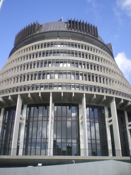 The Beehive (part of Wellington Parliament)