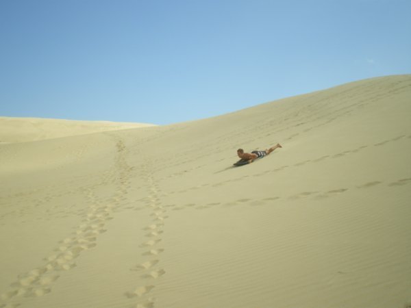 Tobeeeee dune boarding!