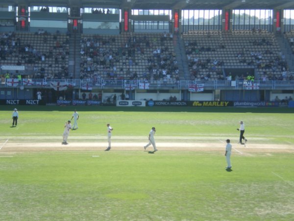 England vs NZ Cricket at Napier