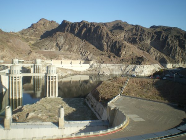 the 'wrong' side of the Hoover dam!