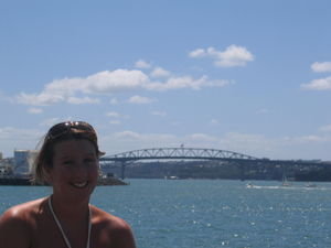 Me and the Auckland Harbour Bridge!
